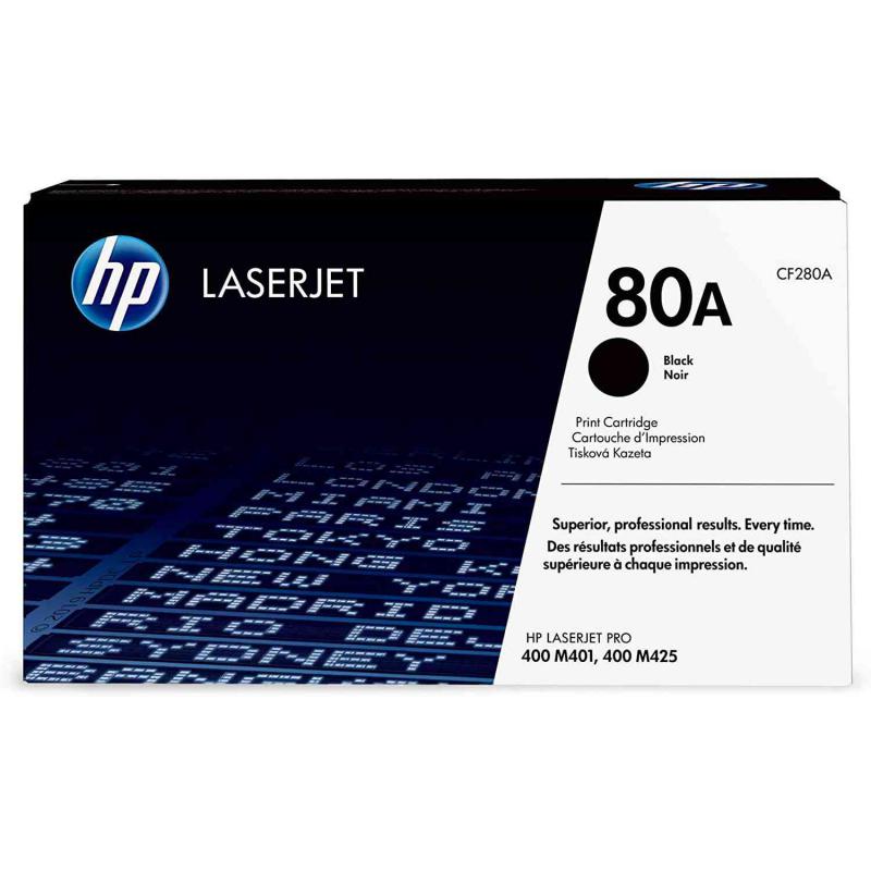 تونر کارتریج لیزر مشکی hp 80a غیر اورجینال-طرح چین