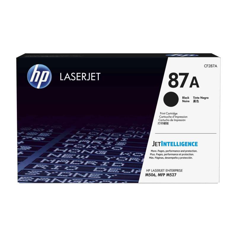 تونر کارتریج لیزر مشکی hp 87A غیر اورجینال-طرح چین