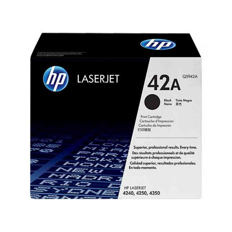 تونر کارتریج لیزر مشکی hp 42A غیر اورجینال-طرح چین