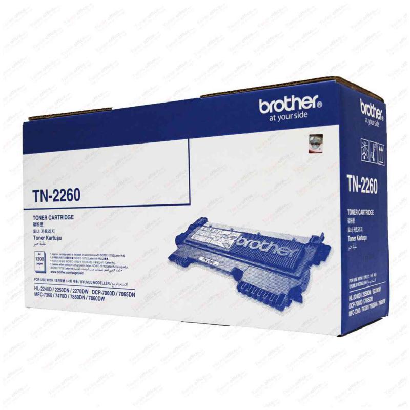 تونر کارتریج لیزر مشکی brother tn-2260 غیر اورجینال-طرح چین