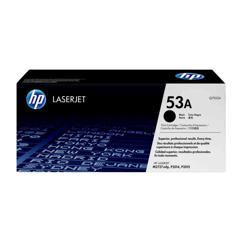 تونر کارتریج لیزر مشکی hp 53a غیر اورجینال-طرح چین