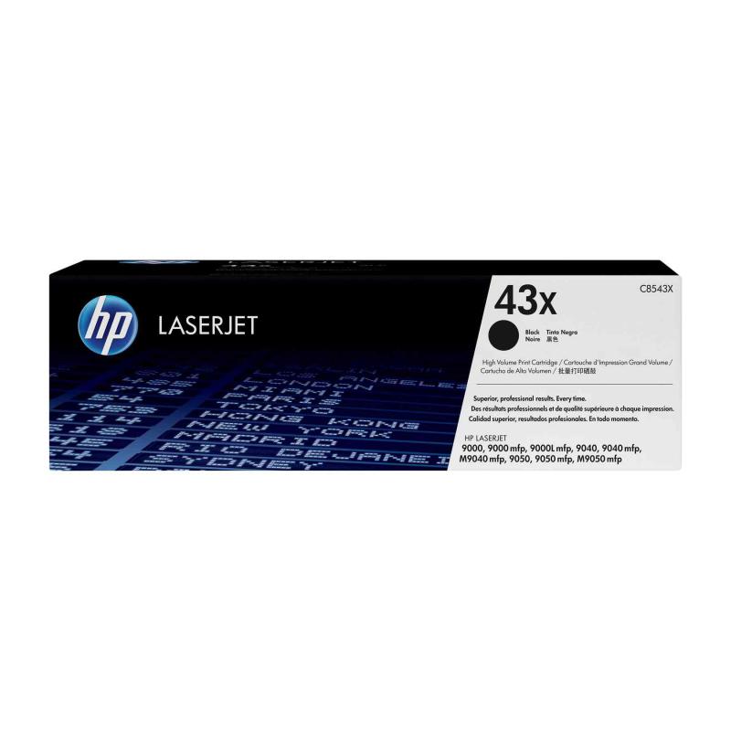تونر کارتریج لیزر مشکی hp 43X غیر اورجینال-طرح چین