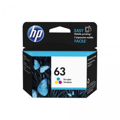 کارتریج جوهری طرح hp 63 color