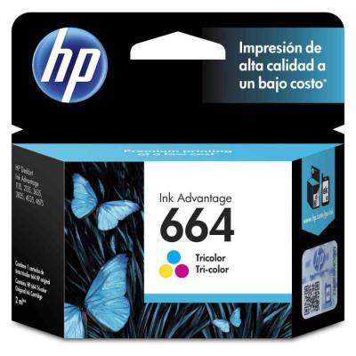 کارتریج جوهری طرح hp 664 color