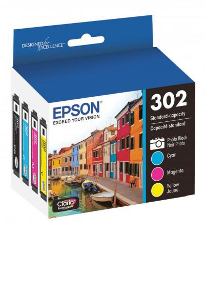 کارتریج جوهری epson 302 cmyk