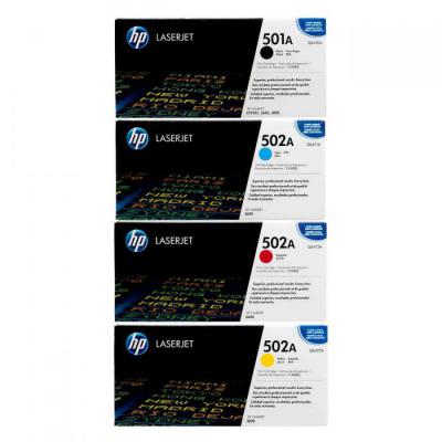 تونرکارتریج hp 502a-501a